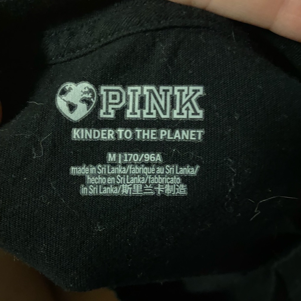 size M pink long sleeve